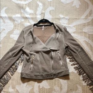 Free people fringe jacket